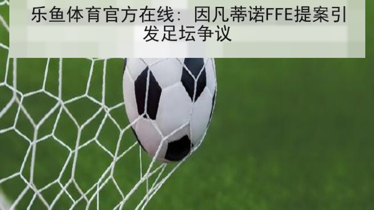 乐鱼体育官方在线: 因凡蒂诺FFE提案引发足坛争议