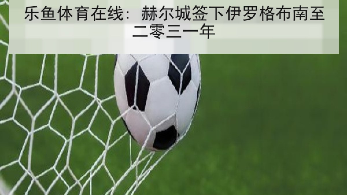 乐鱼体育在线: 赫尔城签下伊罗格布南至二零三一年 乐鱼体育在线: 赫尔城签下伊罗格布南至二零三一年